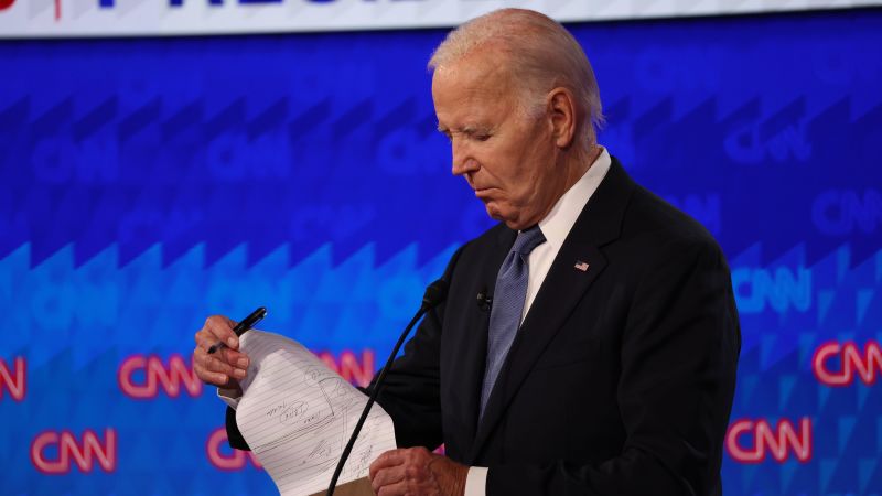 Biden Insists He Won’t Drop Out of 2024 Race Despite Debate Disaster, Inner Circle Fractures Grow