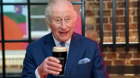 Cheers to Christmas: King Charles Perfectly Pours a Pint at New London Brewery!